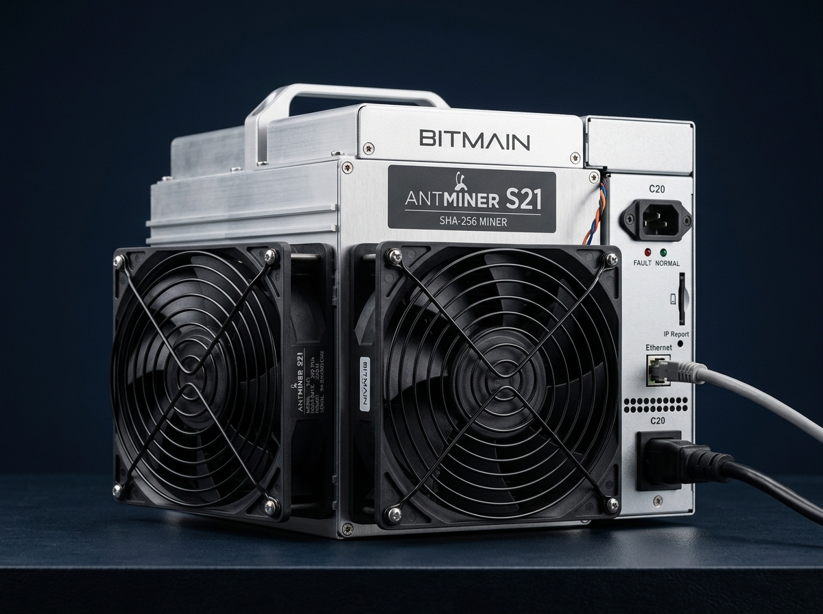 Antminer S21 Bitcoin SHA-256 Miner